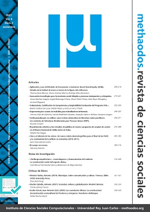 Vol. 9, Núm. 2 (2021) de ‘methaodos.revista de ciencias sociales’
